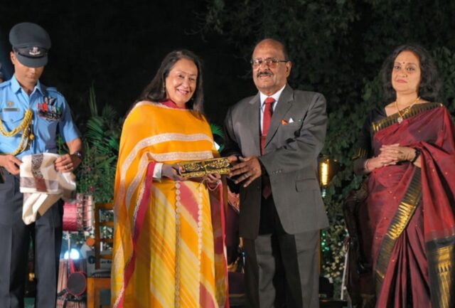 Dr. Jyotsna Suri conferred Vande Mataram Vande Virasat award for leadership and commitment to DEI