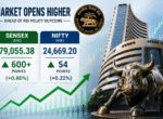 Sensex Opens Above 79,000, Nifty Rises Ahead of RBI Policy Decision; Realty, Auto Stocks Lead Gains